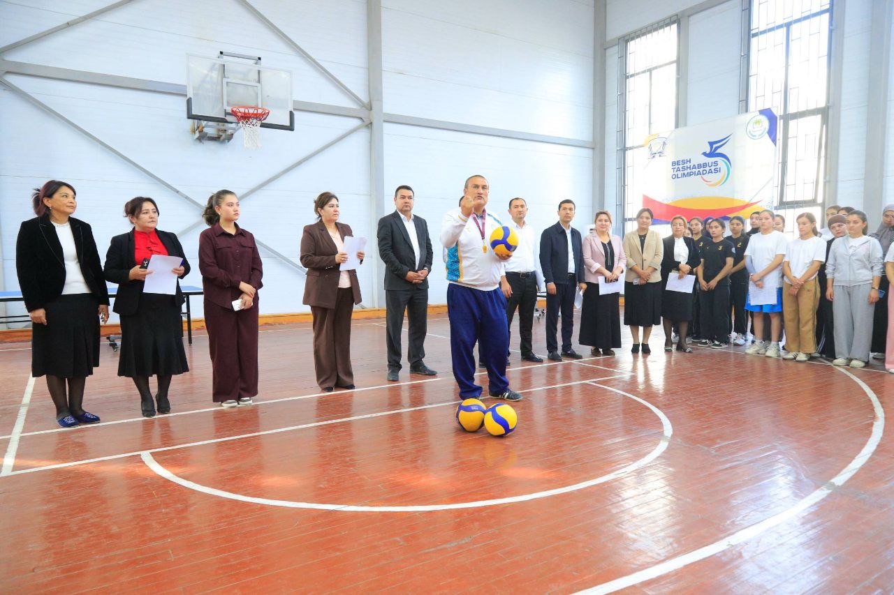 “BESH TASHABBUS” DOIRASIDA VOLEYBOL MUSOBAQASI YAKUNLANDI!